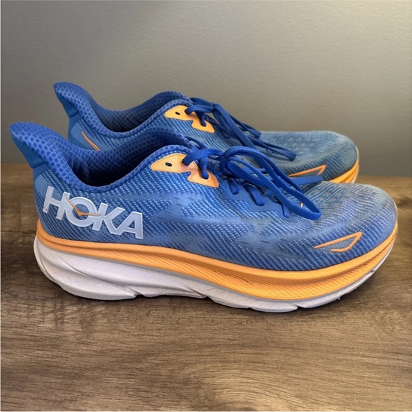 Hoka One One Clifton 9 Men’s  Shoe size 10.5D Coastal Sky 1127895 CSAA main image 9